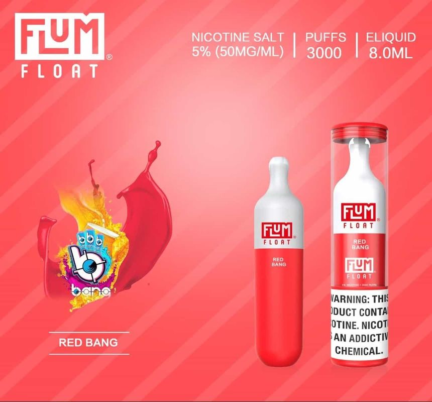 Disposable Vape 3000 Puffs Flum Float Nic-Salt Multi All Flavors