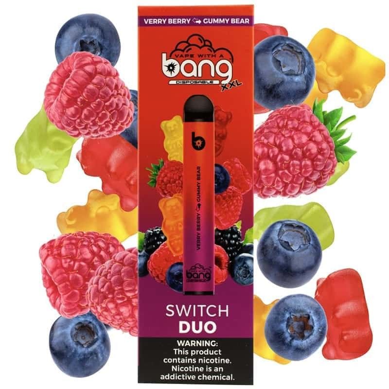 E Liquid Electronic Cigarette Bang XXL Switch DUO 1100mAh non-rechargeable