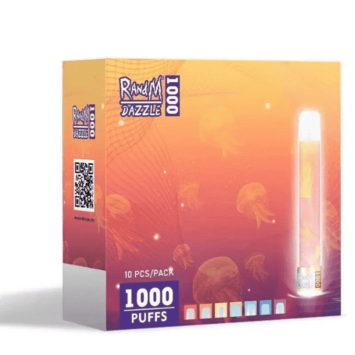 Disposable Vape E Cigs RandM Dazzle 1000puffs 550mAh Rechargeable