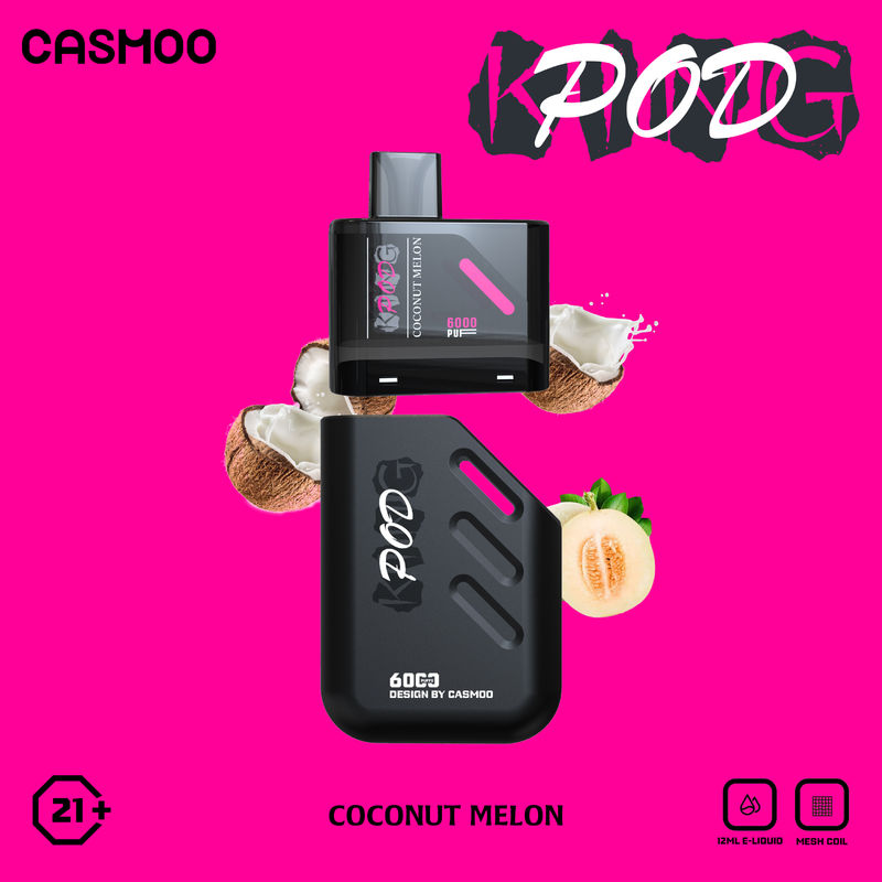 Casmoo Pod King 5000 Puff Vape Disposable 13ML 550mAh Rechargeable