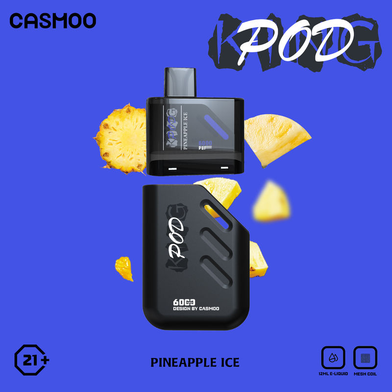 Casmoo Pod King 5000 Puff Vape Disposable 13ML 550mAh Rechargeable